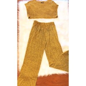 Crop Top Two Piece Set